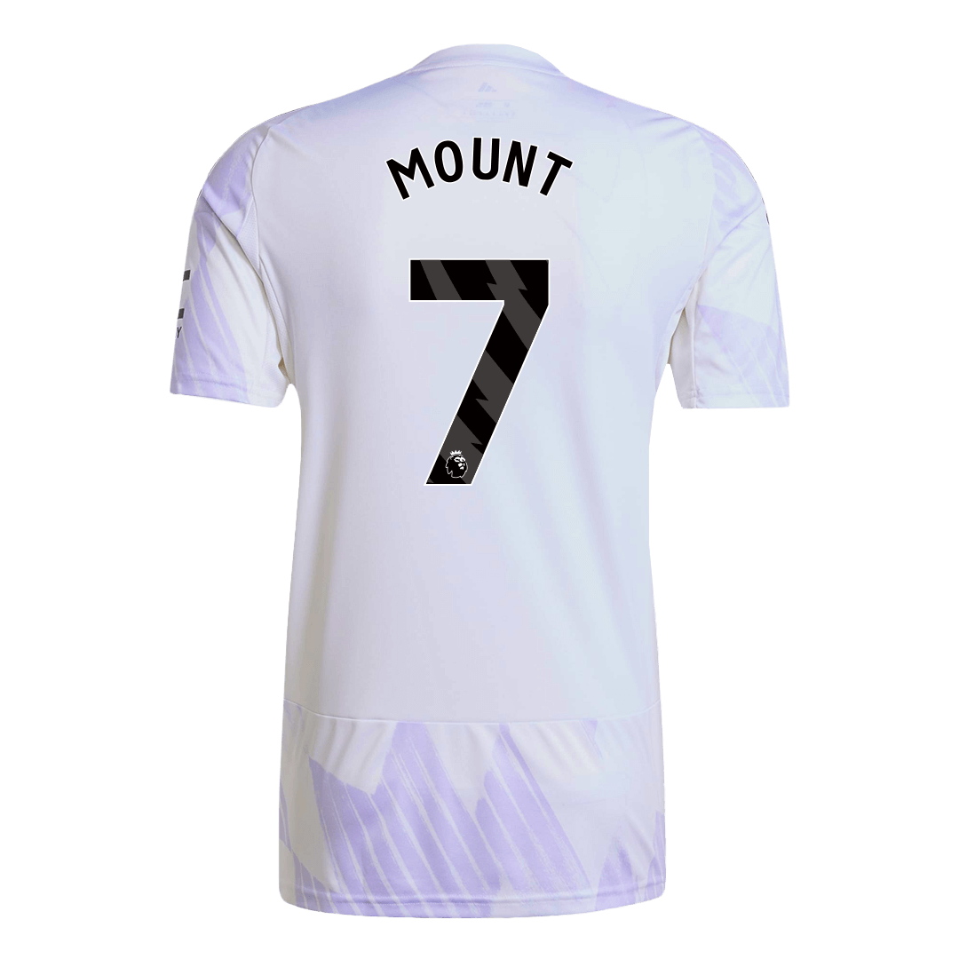 Tricouri Fotbal Manchester United MOUNT #7 Deplasare 2025/26