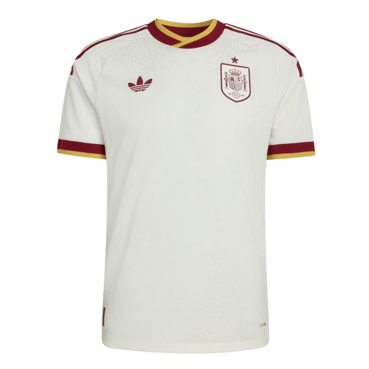 Tricouri Fotbal Spania Deplasare Cupa Mondială 2026 Authentic