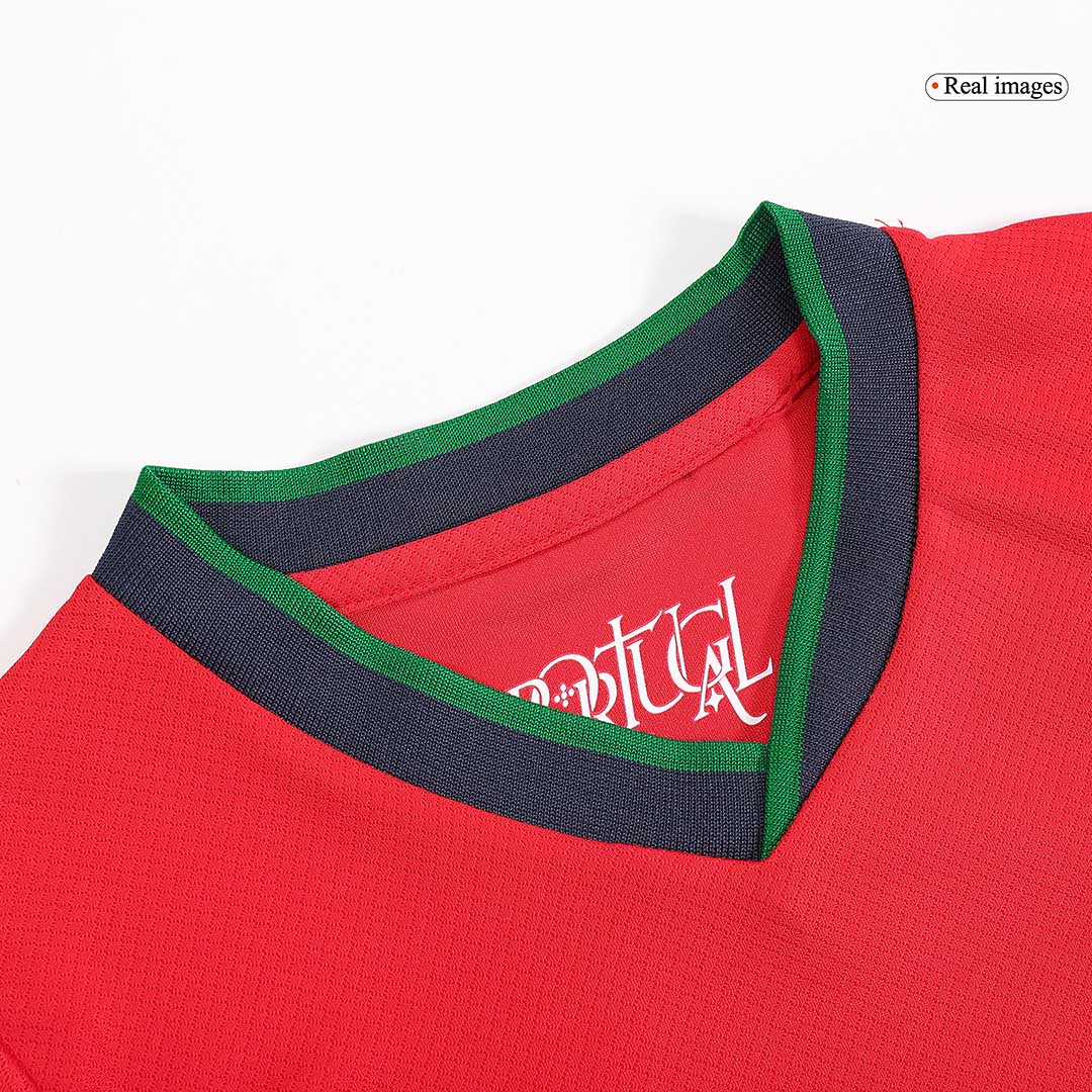 Set Tricouri Fotbal Portugalia Acasă 2024 Pentru Copii