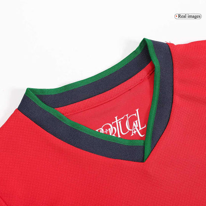 Set Tricouri Fotbal Portugalia Acasă 2024 Pentru Copii